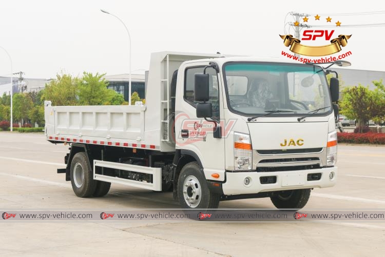 3 Tons Dump Truck JAC - LR 3 Tons Dump Truck JAC - LR